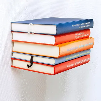Produktbild von Schwebendes Bücherregal, Unsichbares Bücherregal, Schwebende Bücher, Wandregal schwebend