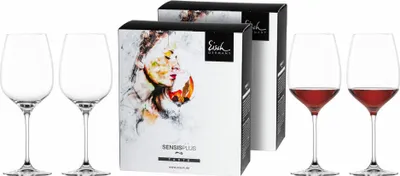 Obrázek produktu pro Eisch 4 sklenice na červené víno 500/2 v dárkovém balení SUPERIOR SENSISPLUS 25006020