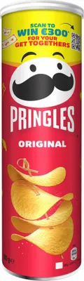 Image de Pringles Original, chips de pomme de terre, 185 g, pomme de terre, 530 kcal, 2214 kJ, 31 g