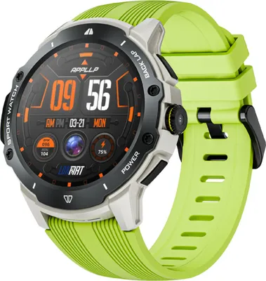 Zdjęcie produktu dla LOKMAT APPLLP Inteligentny zegarek 1,43-calowy ekran AMOLED Niezależne połączenie 2 MP Aparat GPS Fitness Tracker Monitor zdrowia 100 + Cyfrowe etykiety APP Store 2G + 32G
