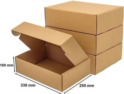 Obrázek produktu pro Karton s výsekem 330 x 250 x 100 mm kartonová krabice 50 kusů