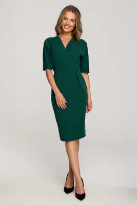 Produktbild von Stylove Minikleid für Frauen Clarine S313 grün XL