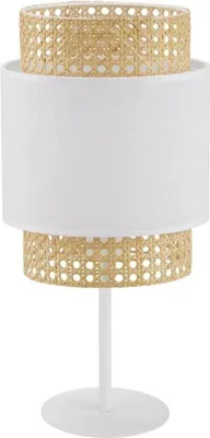 Zdjęcie produktu dla Lampa stołowa nocna 6565 BOHO WHITE TK Lighting