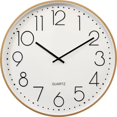 Obrázok produktu pre Nástenné hodiny s prírodným rámom 50,5 cm