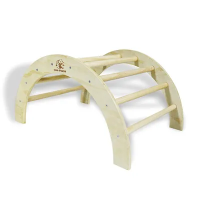 Produktbild von Kletterbogen ab 1 Jahr Pikler Klettergerüst Indoor aus Holz für Kinder Baby