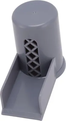 Imagen del producto de Cubierta de ventilación para lavavajillas, pieza de repuesto para el desbordamiento, extensión de salida con rampa para fregadero de cocina, color gris