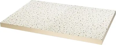 Zdjęcie produktu dla Blat prostokątny w stylu Bolero terrazzo, 1100 x 700 mm