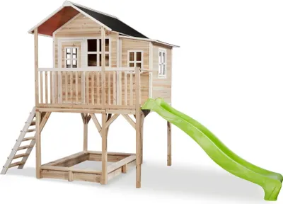 Produktbild von EXIT Loft 750 Holz Spielhaus, Spielhaus für Draußen,Holz, Kinder, Natur