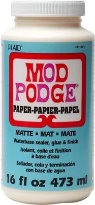 Zdjęcie produktu dla Mod Podge Paper - Matte - Klej / lakier / uszczelniacz 473 ml