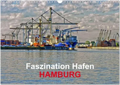 Produktbild von Faszination Hafen - Hamburg (Wandkalender 2026 DIN A3 quer), CALVENDO Monatskalender