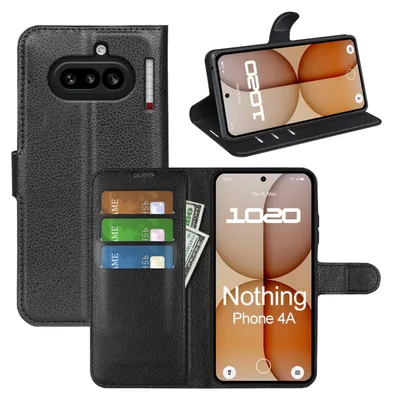 Produktbild von Klapphülle mit Kartenfächern, Standfunktion und Magnetverschluss,Hülle für Nothing Phone 4A