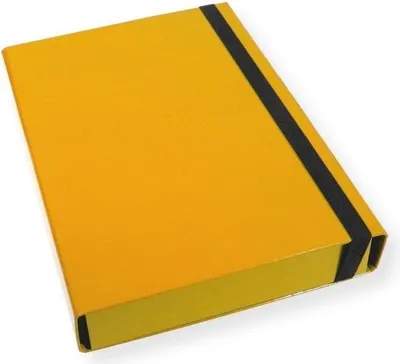 Produktbild von A4-Klappmappe, 5 cm, gelb – Penword