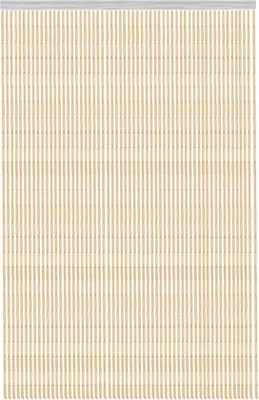 Image de Rideau décoratif en bambou 90 x 200 cm, bois naturel