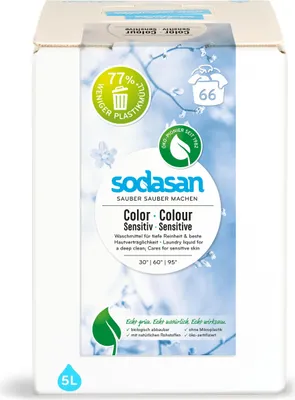 Produktbild von Sodasan Color Waschmittel Sensitiv BiB 5L (1er Pack)