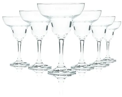 Produktbild von 6x Cointreau Likör Glas 0,1l Margarita Schale Gläser Orange Caipi Longdrink Bar