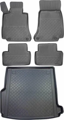 Produktbild von Mercedes E-Klasse W213 Kombi ab 11/2016 SET - Automatten + Kofferraummatte