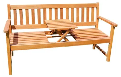 Produktbild von Möbelretoure Gartenbank Akazie 157 cm 3-Sitzer Sitzbank LAURA