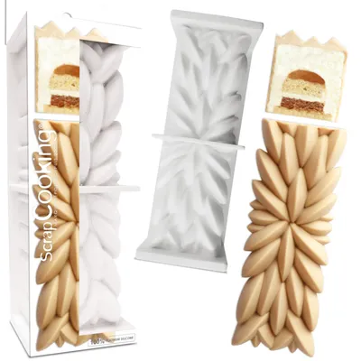Produktbild von ScrapCooking - Instant 3D Silikonform - Kuchenform 25 x 8 x 8 cm - Professionell