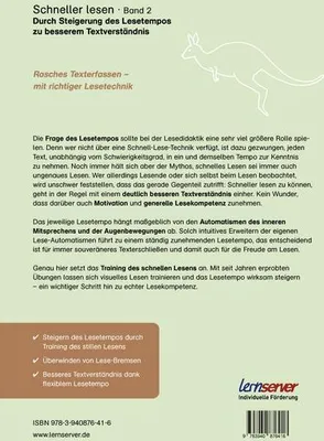 Produktbild von Schneller lesen - Band 2