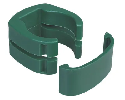 Produktbild von Alberts® Zaunsystem Fix-Clip Pro Befestigungsschelle-34 mm-Schwarz