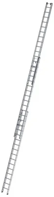 Produktbild von Günzburger Steigtechnik Sprossen-Seilzugleiter 3tlg. ohne Traverse 3 x 16 Sprossen - 022316