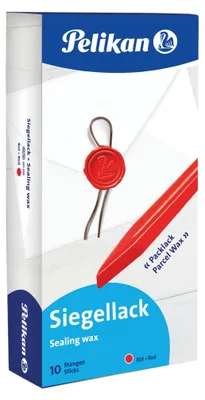Produktbild von Pelikan 361220, Rot, 10 Stück(e), Box