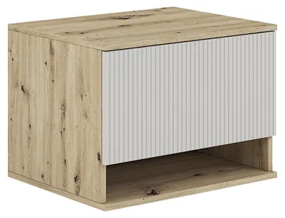 Zdjęcie produktu dla Kondela Szafka łazienkowa pod umywalkę Colos 60 - dąb artisan / kaszmir