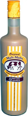 Produktbild von Muh Muhs Original Karamelový likér s karamelovým krémom a vodkou 700ml