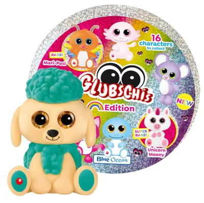 Produktbild von Blue Ocean Glubschis Sammelfiguren Rainbow Serie 6 - Glubschi Glitzer - Figur Coolia