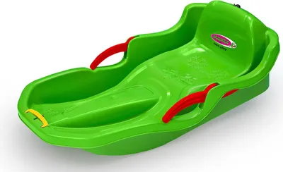 Produktbild von Snow Play Bob Karol 80cm grün mit Bremse
