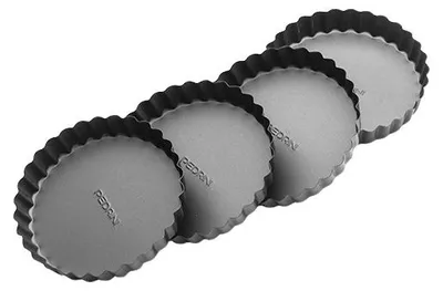 Produktbild von Tarteletteform 4er 12cm antihaft