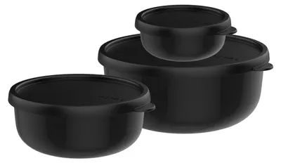 Zdjęcie produktu dla Mepal Lumina set lumina 2.0 3-teilig (250+750+1500) - n. black 196 x 194 x 83 106298041100