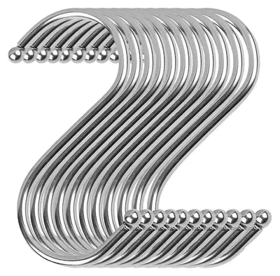 Produktbild von Haken S-Haken 10 Stück Metallhaken Universalhaken Schwermetallhaken Küchenhaken