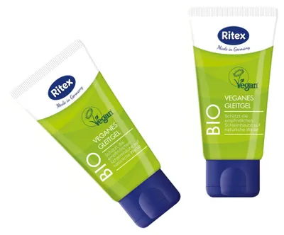 Produktbild von Ritex Gleitgel 2er Set - BIO - aus natürlichen Rohstoffen - jeweils 50ml - auf Wasserbasis