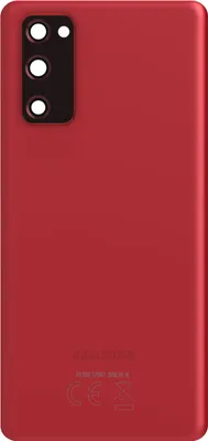 Image de Samsung, Couvercle de batterie original pour Samsung Galaxy S20 FE, rouge