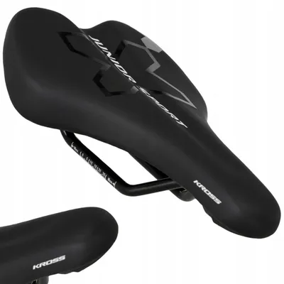 Produktbild von KROSS SPORT Kinder Fahrradsattel Schwarz