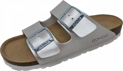 Produktbild von Rohde Damen Clogs Pantoletten Weite G Perlato Schnalle Alba 5623, Größe:38 EU, Farbe:Weiß