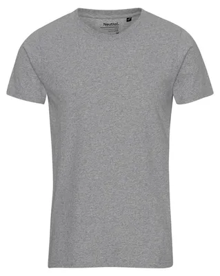 Produktbild von Neutral - T-Shirt für Herren/Damen Uni, Recycelte Baumwolle LT3729 (XL) (Grau meliert)