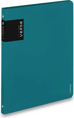 Zdjęcie produktu dla segregator 4 ringowy Verde A4, 20 mm, niebieski