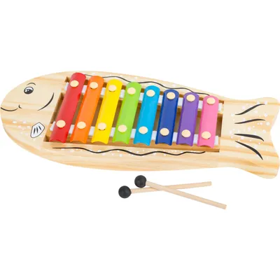 Produktbild von Small Foot 4629 Xylophon 'Fisch', 8 Töne, bunt (1 Stück)