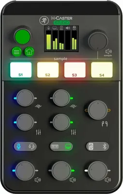 Image de Mackie M-Caster Studio Black Table de mixage pour podcast