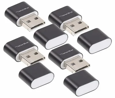 Image de 4 lecteurs de carte Micro SD pour port USB A