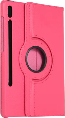 Produktbild von 360° Schutz Hülle für Samsung Galaxy Tab S7 11" 2020, Für Samsung Galaxy Tab S8 11" 2021 Case Etui Tasche Cover Drehbar - PINK