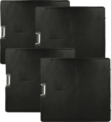 Produktbild von vhbw 4x Aktivkohlefilter kompatibel mit Miele DA 6996 W, DA 6086 W, DA 60x6 W, DA 6796 W, DA 6096 W, DA 6998 W Dunstabzugshaube - 34 x 31 x 2,2 cm