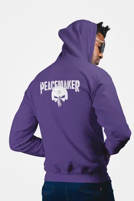 Produktbild von D&B Unisex Hoodie ZIPMO00020 Peacemaker Lila-Größe S