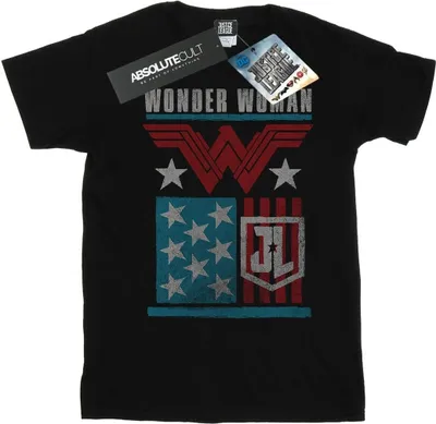Produktbild von DC Comics - "Justice League" T-Shirt für Herren BI31880 (M) (Schwarz)