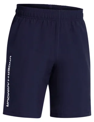 Produktbild von Under Armour Ua Woven Wdmk Shorts-Blau 1383341-410__YLG