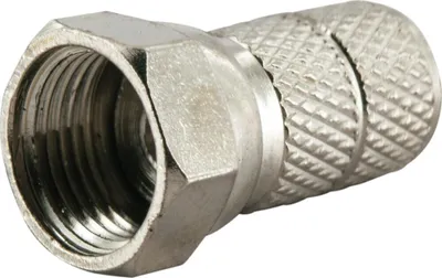 Produktbild von Schwaiger FST6508 531, F-Typ, Männlich, Weiblich, Nickel, Metall, 8 Stück(e)