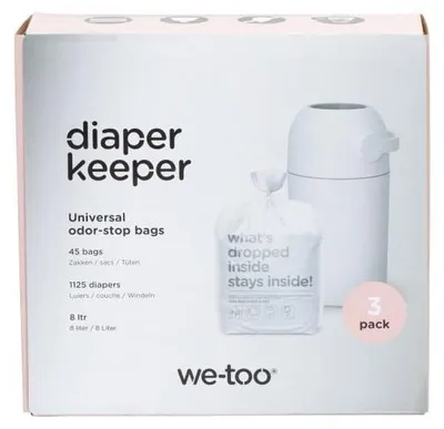 Produktbild von We-Too Windeleimerbeutel 3er-Pack