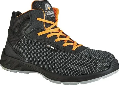 Produktbild von AIMONT Sicherheitsschuhe AVANGER S3 schwarz / orange Größe 41